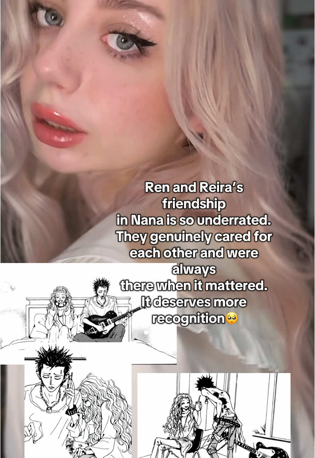Ren and Reira’s friendship in Nana is so underrated!  #nana #anime #ren #reira #kawaii #shoujo #shoujoanime #manga 