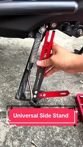 SIDE STAND (Universal) CNC Full Aluminum Alloy  for any motorcycle 😍🛵  Universal Side Stand ✅ Side Stand For Motorcycle✅ #sidestand #universalsidestand #foryou #universalaccessories #accessories #fullcnc #motorcycleaccessories #fyp #highlyrecommended #cnc #alloyaccessories #motorparts #affordable #riders #motor #sidestandformotorcycle #kickstand #motorsidestand #kickstandmotor #motorstand #modifikasi #yamaha #nmax #aerox155 #pcx160 #nvx155 #mio #hondaclick #clickaccessories #suzuki #kawasaki #raider #snipermask #delivery #grabfood #angkas #joyride #lalamoveit #foodpanda #recommendations #motorcycletips #LearnOnTikTok #butnow 