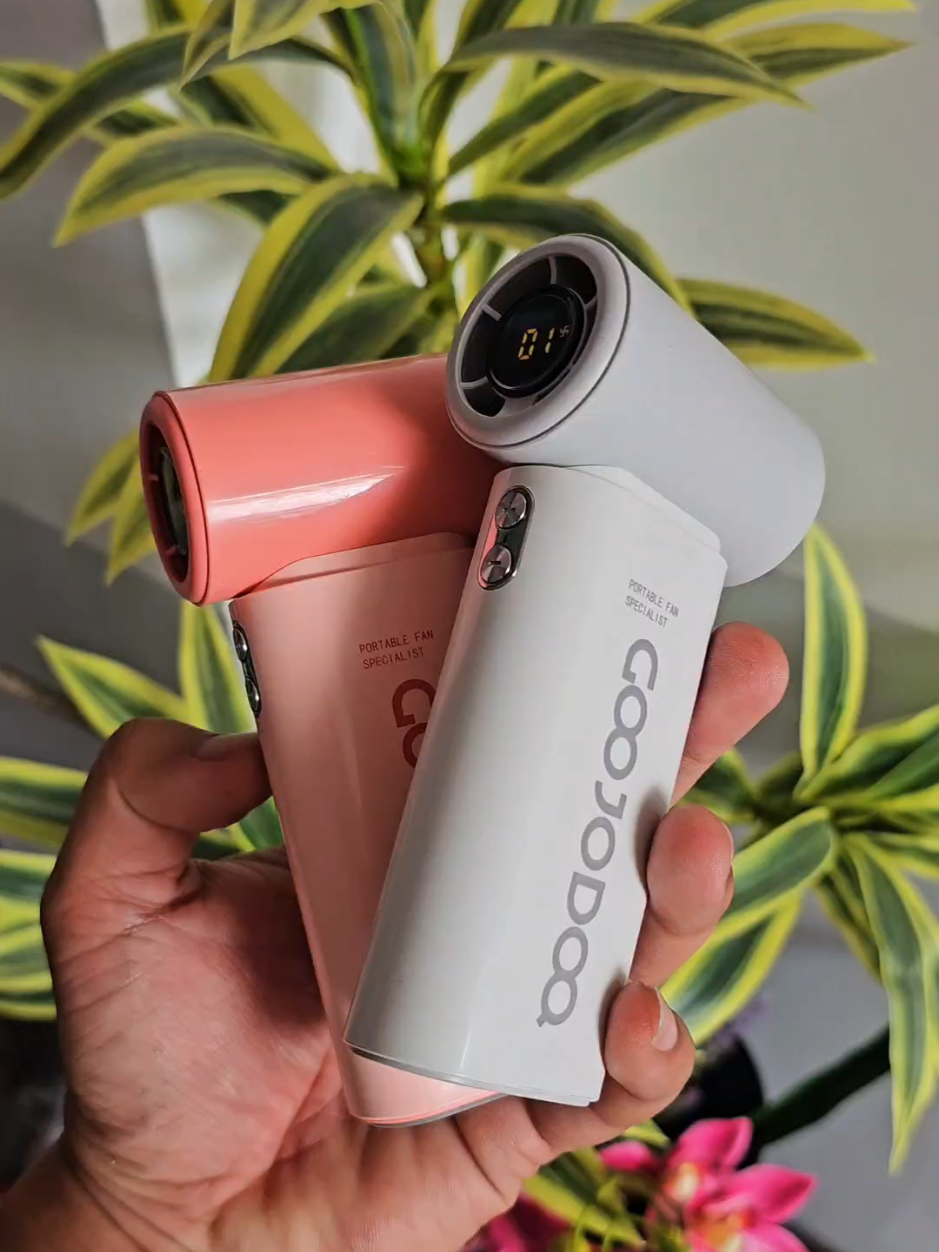 Goojodoq Pocket Fan 🌬 #turbofan #minifan #goojodoqpacketfan #pocketfan #goojodoqpockethandheldfan #goojodoq 