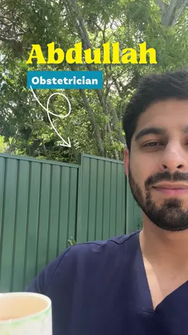 Growing up, Abdullah always wanted a job where he could help people, so obstetrics is the perfect choice! He says it's demanding, challenging, but incredibly rewarding. 🫶 #HealthCare #Obstetrics #QueenslandHealth