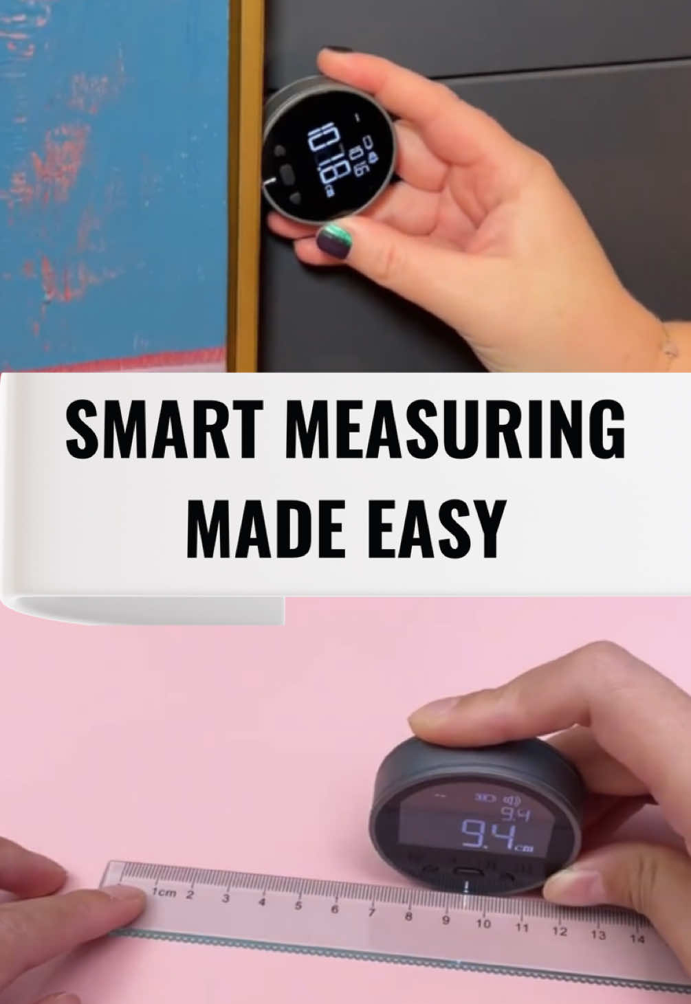 What’s the biggest struggle with measuring? 🤔 A) Bulky tape measures 📏 B) Hard-to-read numbers 👀 C) Batteries always dying 🔋 No matter your answer, this digital tape measure solves it all! Compact, precise, and rechargeable—measure smarter, not harder. #MeasureSmarter #DIYTools #BusinessIdea #DigitalTapeMeasure #upgradeyourtools 