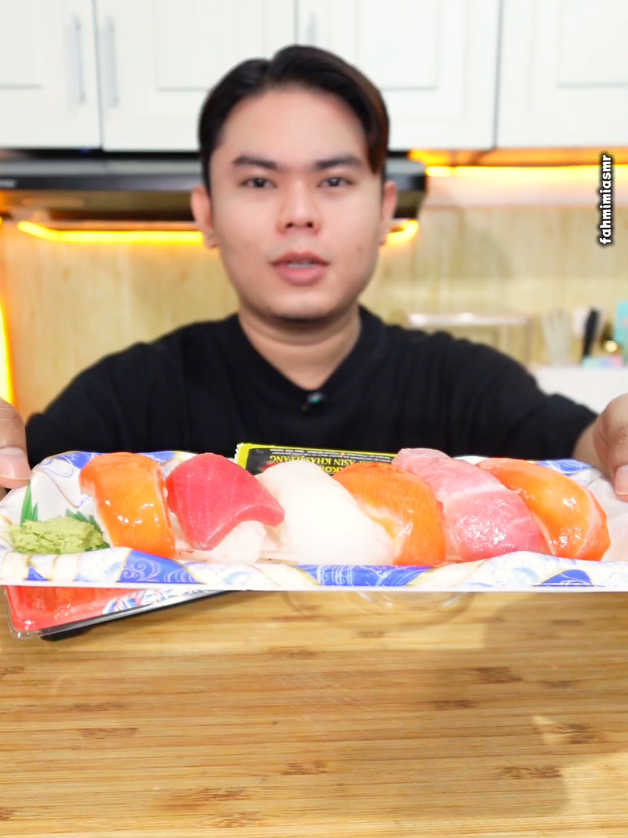 Salad Sashimi mentah #asmr #sashimi #fahmimiasmr #fyp 