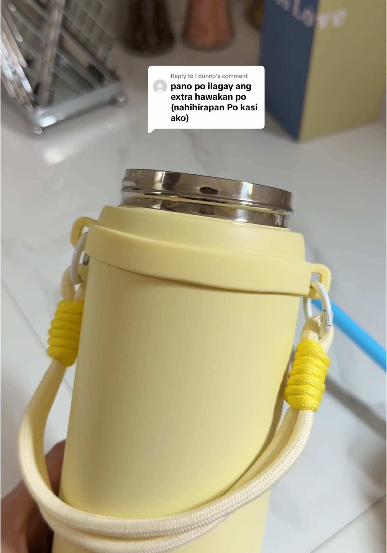 Replying to @I dunno dahan dahan lang po, slowly but surely para hindi po pumitik hehe 🤗🤗 #hilee #paracord #hileeflask #hileetumbler #tumblersoftiktok #tumblers #tumblerstainlesssteel 