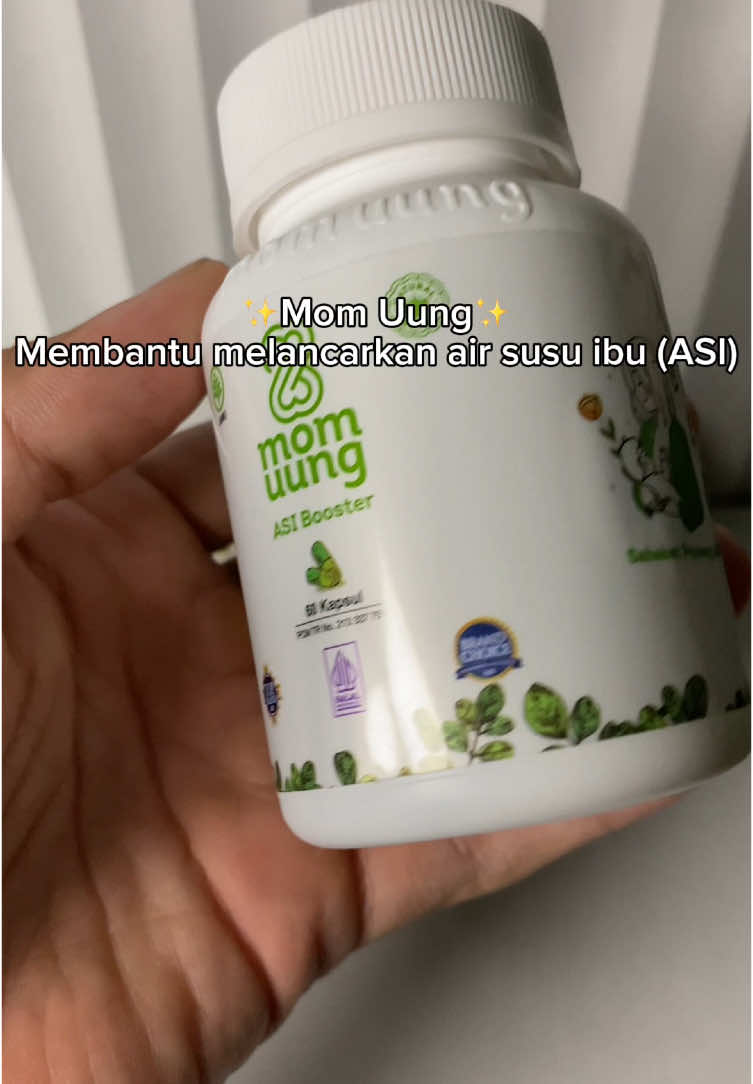Mom uung asi booster biar asi menjadi melimpah #momuung #pelancarasi #asibooster #momuungreviewjujur 
