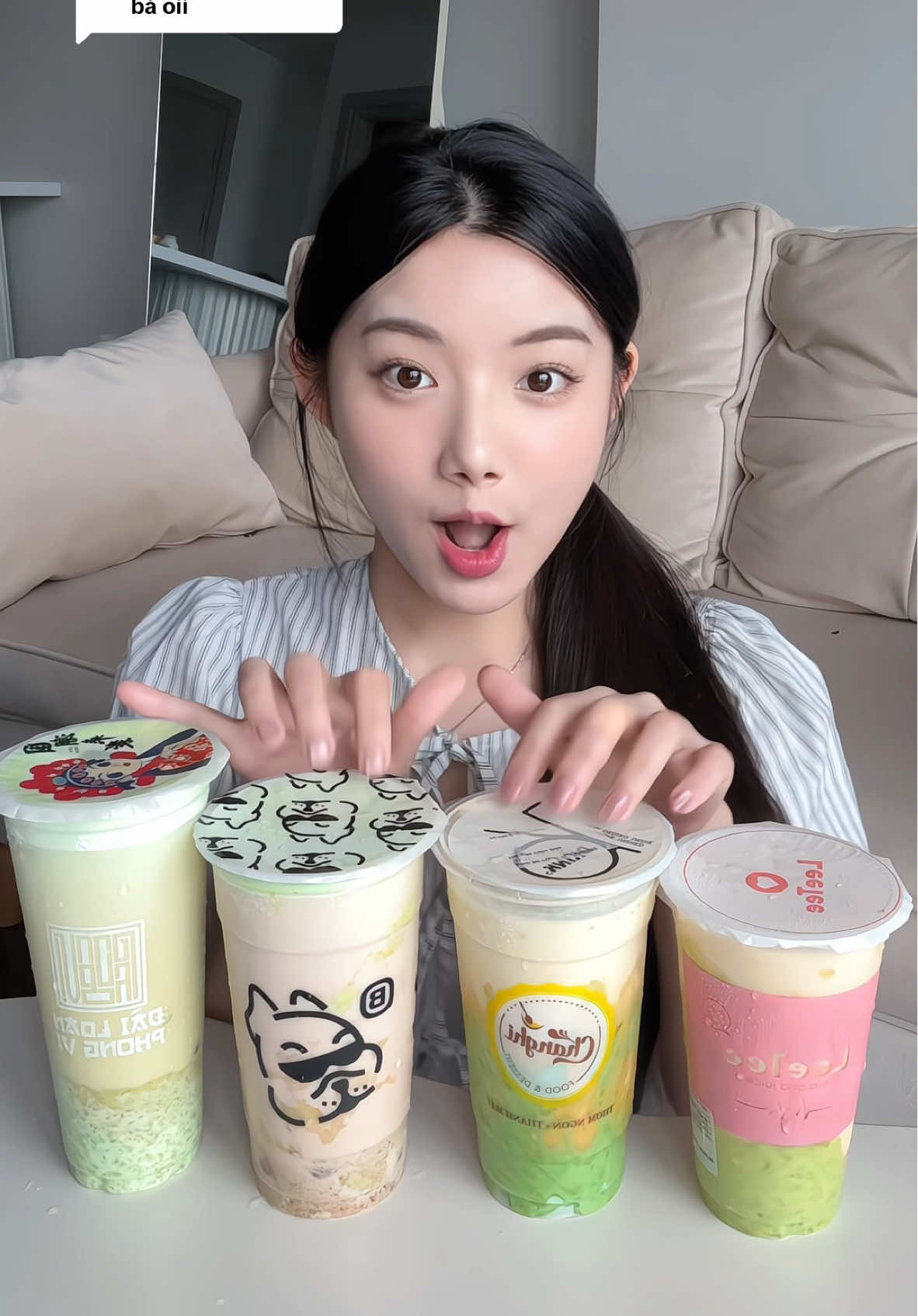 Trả lời @Phuonglinh.63  Trà sữa cốm dẻoooo 