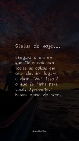 Chegará o dia🙌🏻 #jesus #gospel #status #reflexaododia #cristãotiktok #f #