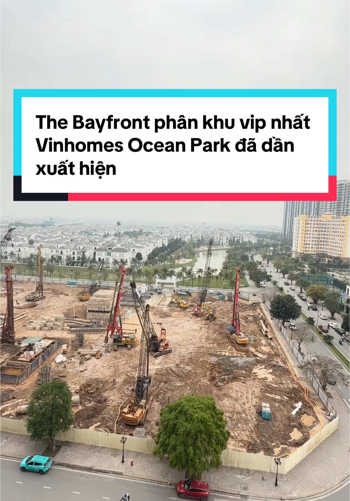 The Bayfront phân khu vip nhất Vinhomes Ocean Park đã dần xuất hiện #hoangbaochung #thebayfront #vinhomesoceanpark #lumiere #canhocaocap 