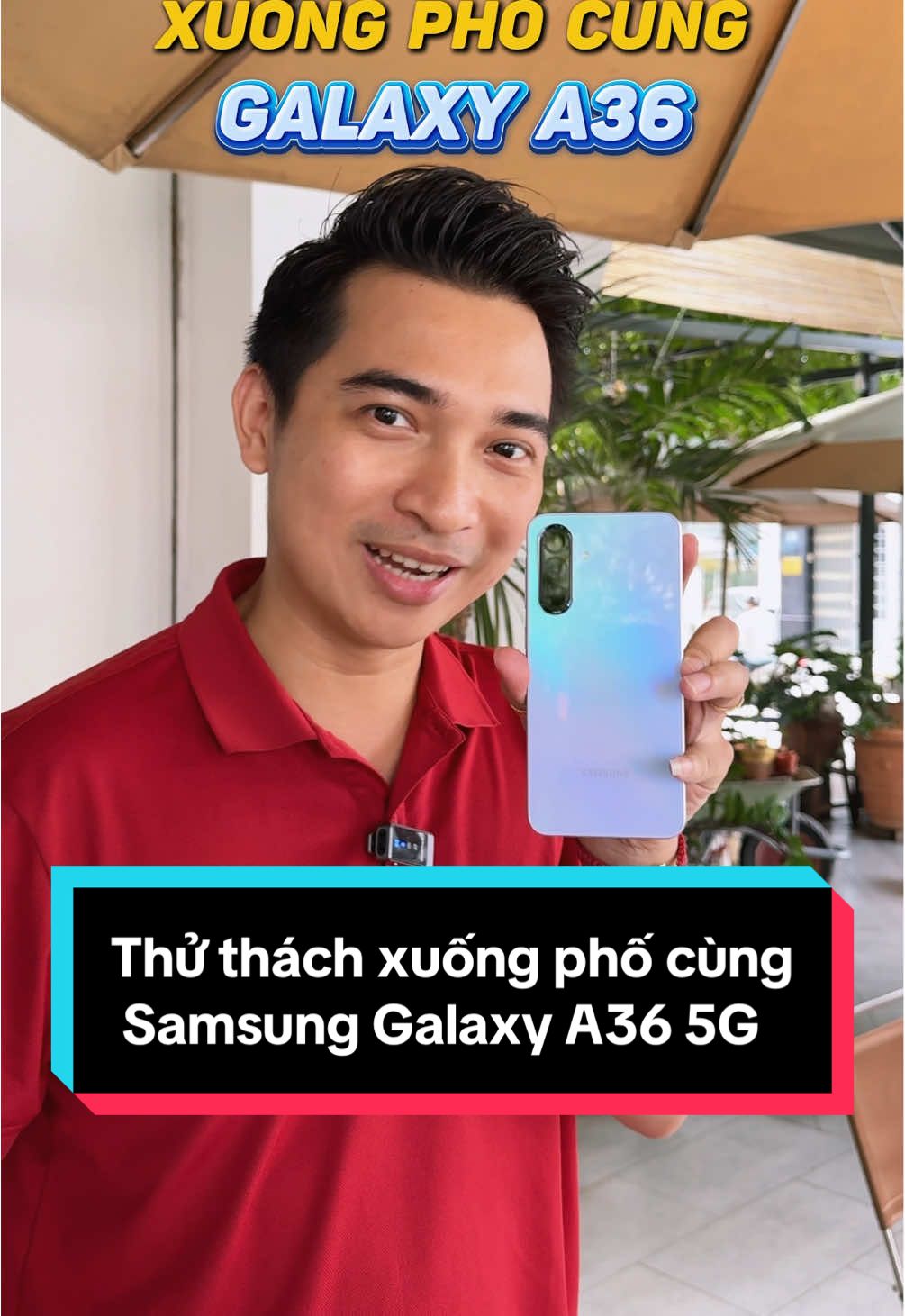 Cùng mình xuống phố với Galaxy A36 xem xem có gì hay nhé !!! #LearnOnTikTok #education #thanhcongnghe #GalaxyA56 5G #GalaxyA36 5G #AwesomeIntelligence 