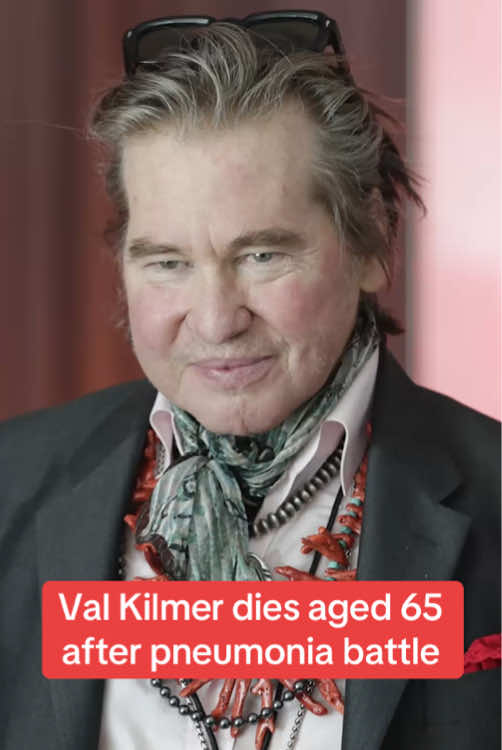 Val Kilmer dies aged 65 after pneumonia battle