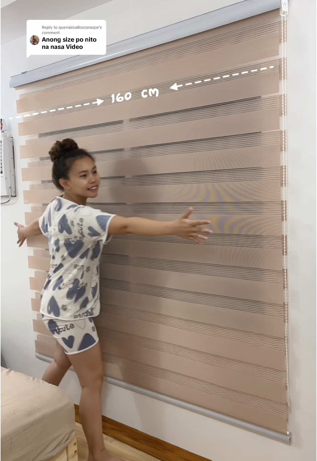 Replying to @quenairoalloszaraspe 160x160 brown + white para sa lahat po ng nagtatanong☺️ Ang ganda dba? anong ginagawa pag maganda🤭 #blinds #koreanblinds #koreanwindowblinds #windowblinds #fyp 
