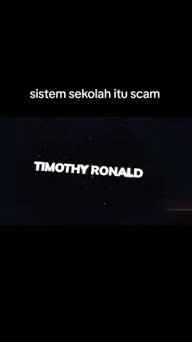 sistem sekolah itu scam @Timothy Ronald @Akademi Crypto #timothyronald #akademicrypto #motivation 