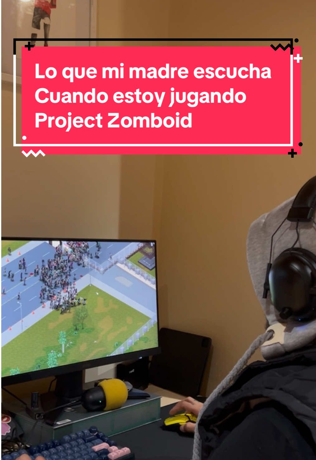 Creo que ella piensa que estoy loco 🤪 es que te metes en el papel cuando juegas al #projectzomboid  #build42 #blackorus #zomboid #survival #fyp #steam #build42pz #apocalypse #madreehijo #gamerentiktok #gamertiktok #bobesponja #spongebobsquarepants 