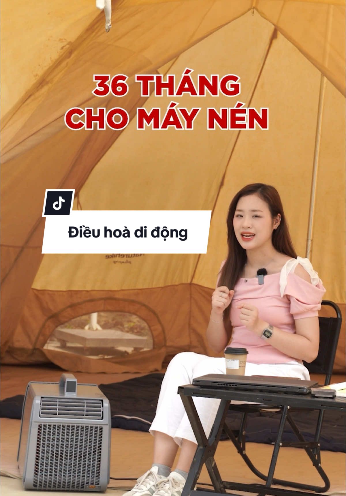 Siêu phẩm vừa cập bên các bác ơi ! Điều hoà di động mini giúp các chuyến dã ngoại mát mẻ sảng khoái #fujihome #songchatluong #dieuhoadidong 