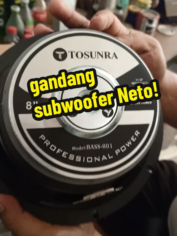 tosunra speaker bass, 8 inches 800watts 4omhs! #superbass#speakerbass#tosunraspeakerbass#subwooperspeaker#fypage #fypppppppp #fypシ゚ 