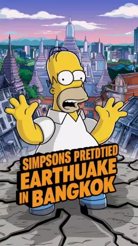 Simpson Already Predict About The Huge Earthquake in Bangkok  #bangkok #thiland #earthquake #simpsonprediction #thesimpson #simpsonclipz #prediction #trendyy 