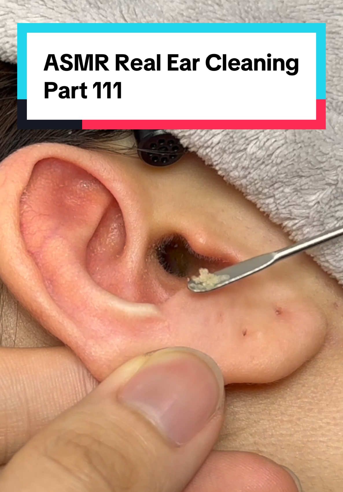 How long has it been since your last ear cleaning? Comment below! #asmr #earcleaning #takotv 