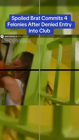 Spoiled Brat Commits 4 Felonies After Denied Entry Into Club #cops #copsoftiktok 