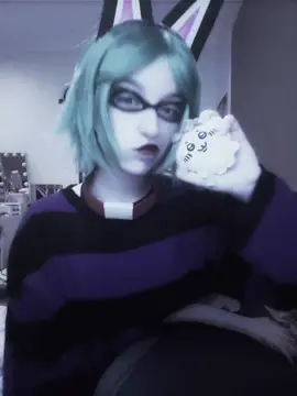 ushka mistakes hachiware for hamburge #fyp #foryou #ushka #psychocuties #ushkacosplay #mimipsychocuties