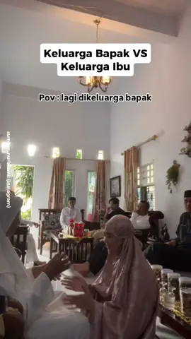 Gak.kepikiran vibes keluarga bapak dan keluarga ibu bisa beda banget. Kira-kira kenapa ya?? #xyzabcfyptiktokシ #fypシ゚viral🖤tiktok #lebaran2025 #idulfitri2025 #keluargabapak #keluargaibu