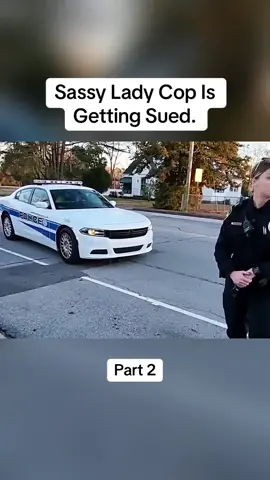 Sassy Lady Cop Is Getting Sued.#cops #copsoftiktok #police #policeofficer #bodycam #crime #truecrime #truestory #foryou #fyp 