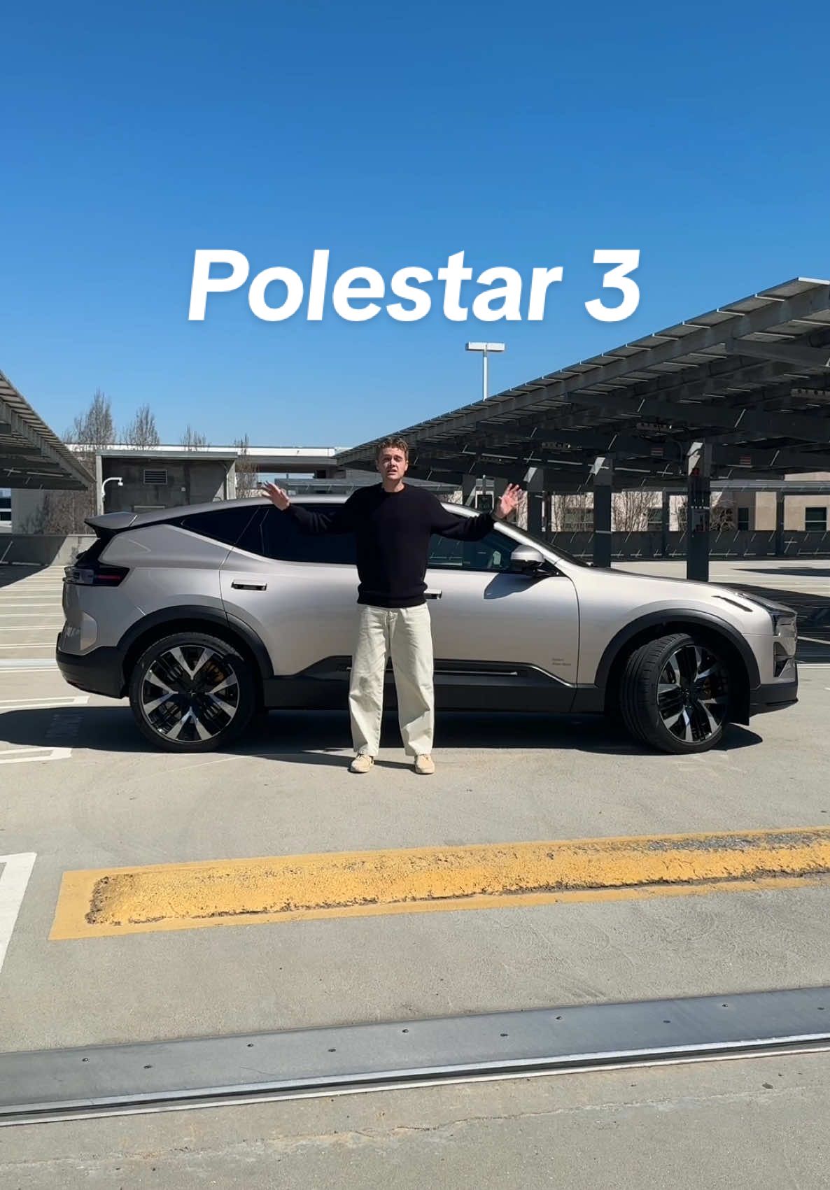 The @Polestar Cars Polestar 3 is built for performance! #polestarcars #polestar3 #ad #cars #newcars #cartok 