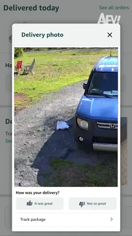 5-Star for finishing the delivery 😂 #afv #caughtoncamera #funny