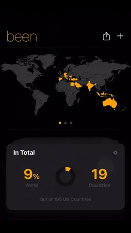 I just found this app and realized I visited many countries but it’s a very small % of the world 😒 btw it gives you the feeling to be so little in the world 🐜 🗺️ what’s your “Been” story? Share it and tag me✈️ Which is the rarest country you visited? 🫠 #travel #traveltiktok #travellife #traveltok #traveltips #been #countries #countriesoftheworld #visit #world #traveller #voyage #voyager 