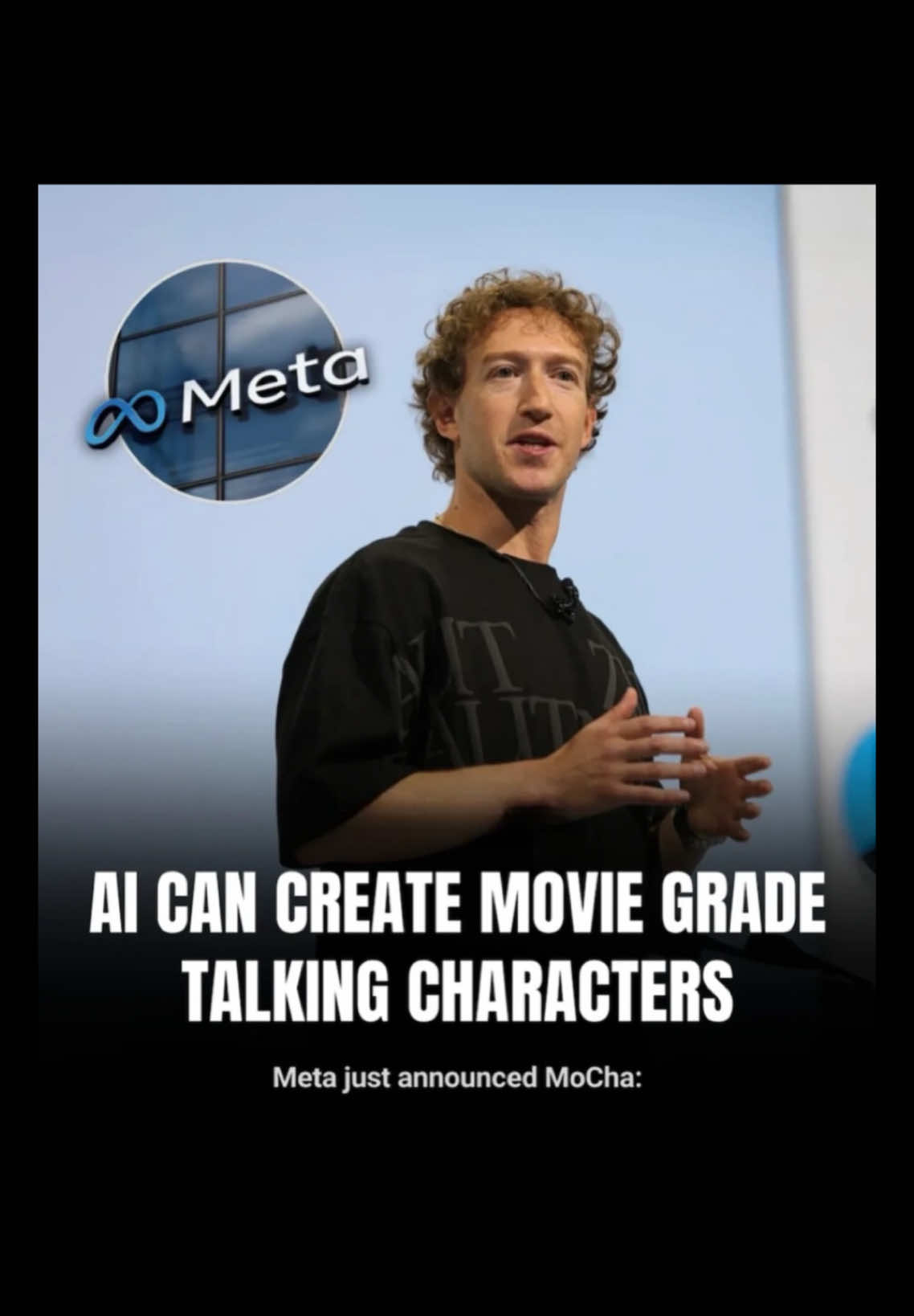 AI CAN CREATE MOVIE GRADE TALKING CHARACTERS.#foryou #engage #creatorsearchinsight #thefuture #ai #meta #metai #aimovie #aimovies 