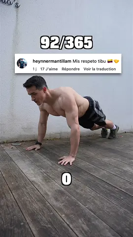 Day 92/365 One more push-up everyday during 1 year 💥 @Tibo Inshape Nutrition 