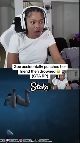 Zoe didn’t know how to swim on GTA RP 😂 #zoespencer #gtaroleplay #foryourpage #viral #trending #fypシ゚viral #fypppppppppppppppppppppppp @Zoe Spencer 