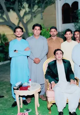 With Quaid -e Chairman Bilawal Bhutto Zardari  😍❤️‍🩹 Sadar PPP Sindh Nisar Ahmad Khurho ❤️