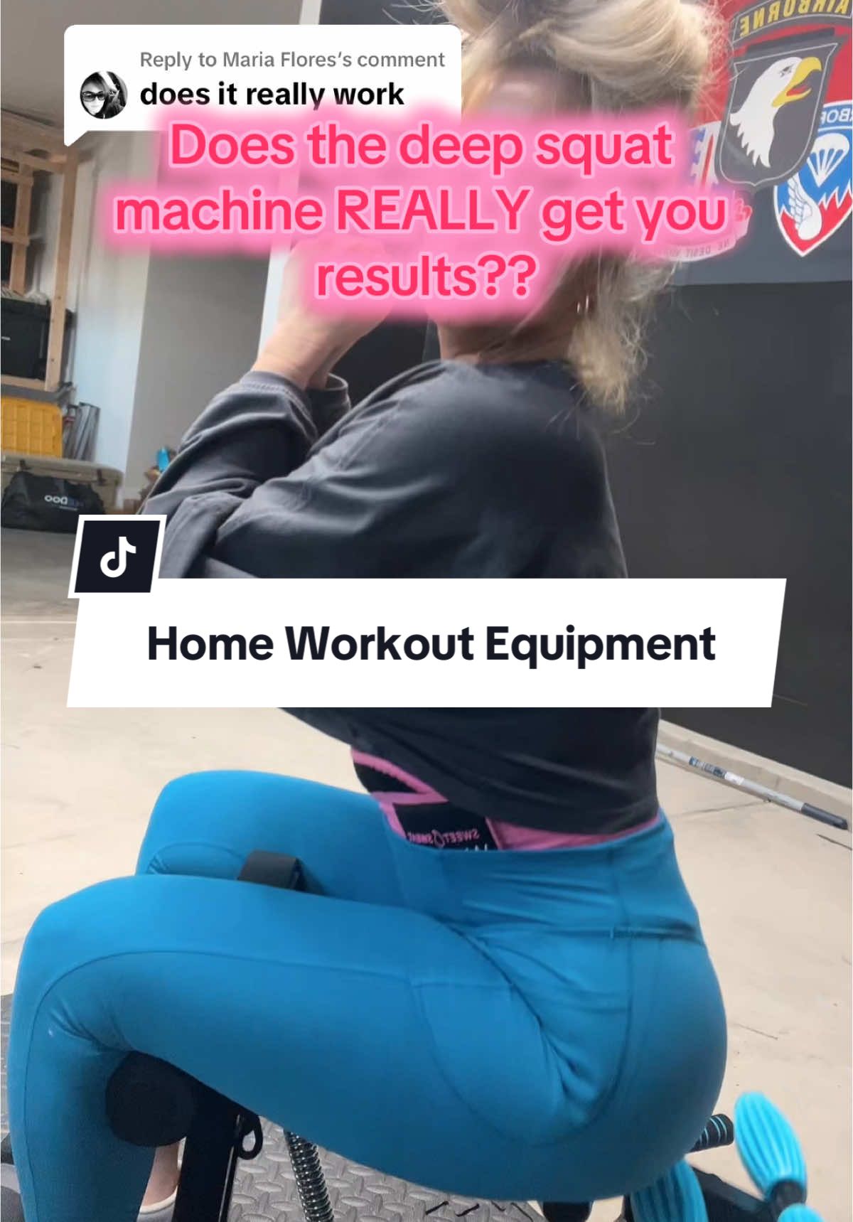 Replying to @Maria Flores The most real unedited video ever😂😂😂 Get this deep squat machine girl!! She works you out👏🏻#squatmachine#homegymequipment#springglowup#tiktokshopcreatorpicks#Springtok#tiktokshopspringglowup#workout#homegymworkout#fitmom 