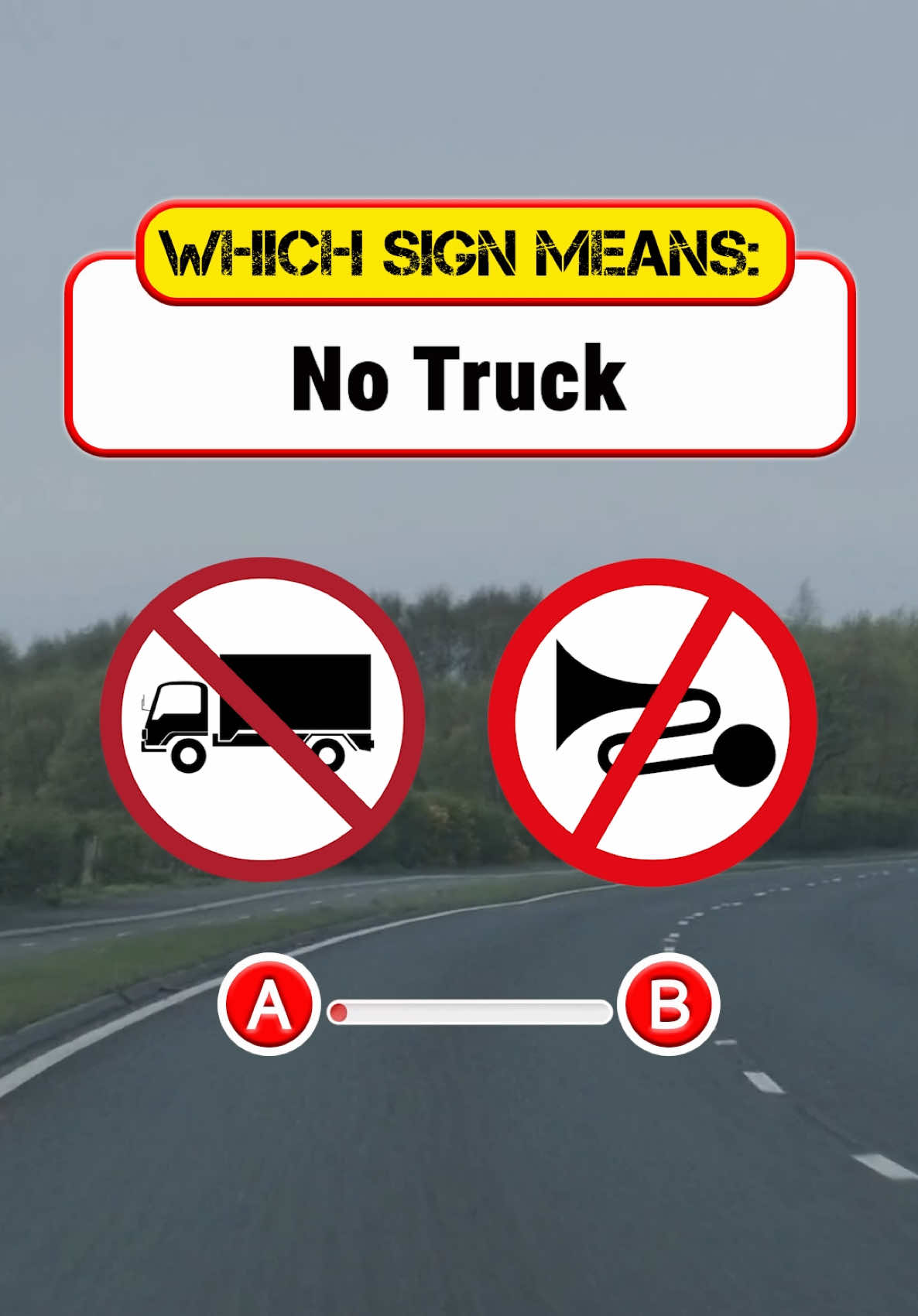 ⸻ Road Signs Trivia Quiz 🚧🛑🚏 #roadsigns  #trafficsigns #drivingtest #learntodrive #drivereducation #roadsafety #drivingtips #trafficrules #highwaysigns #driverslicense #drivingschool #drivinglessons #dmvtest #dmvtiktok #learnerdriver #guessthesign #roadtrivia #signchallenge #trafficquiz #testyourknowledge 