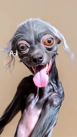 #a-i #ia #ai #dog #weird #funnudog #aidog #ugly 
