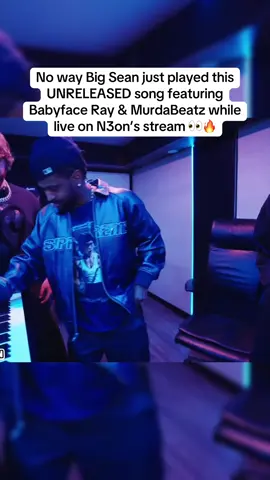 No way Big sean just played this unreleased song featuring Babyface Ray and MurdaBeatz #n3on #bigsean #babyfaceray #viral #fyp #murdabeatz 