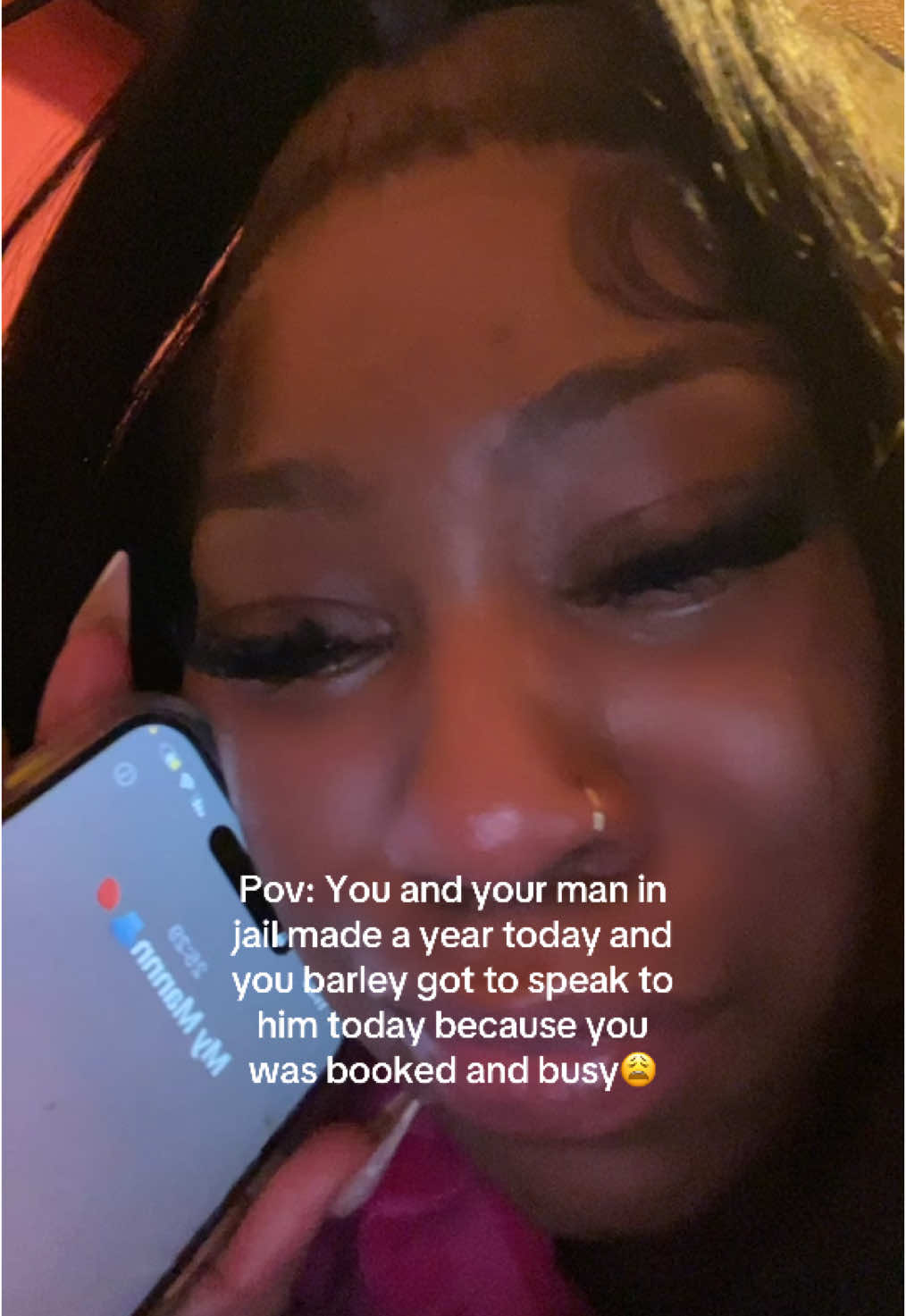 Paid & heartbroken😩 #freemyman #relatable #bhodgyalcecee #jailtok
