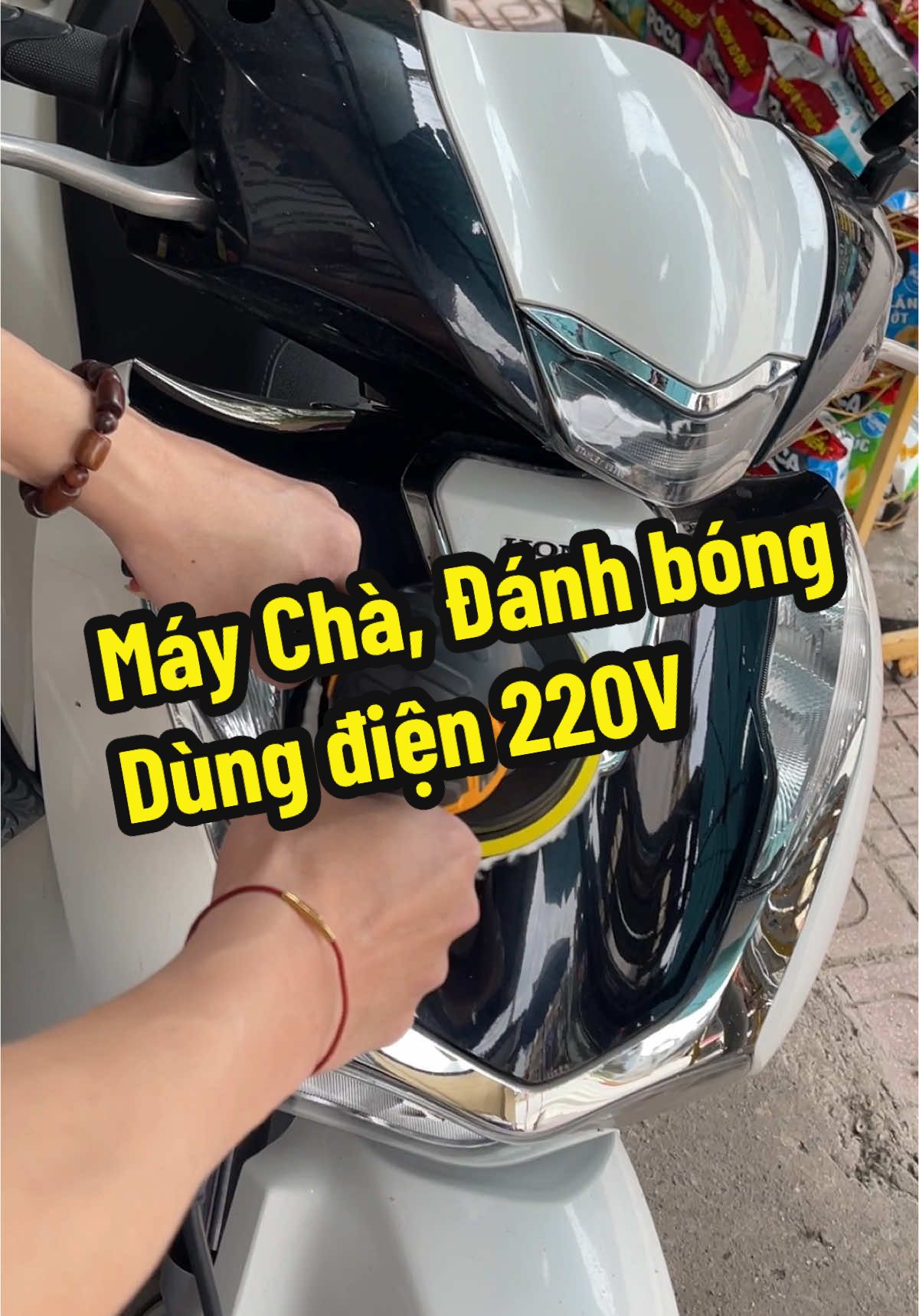 Máy chà, máy đánh bóng dùng điện 220V #maycha #maydanhbong #xuhuong #viral #foryou #fyp #danhbong 