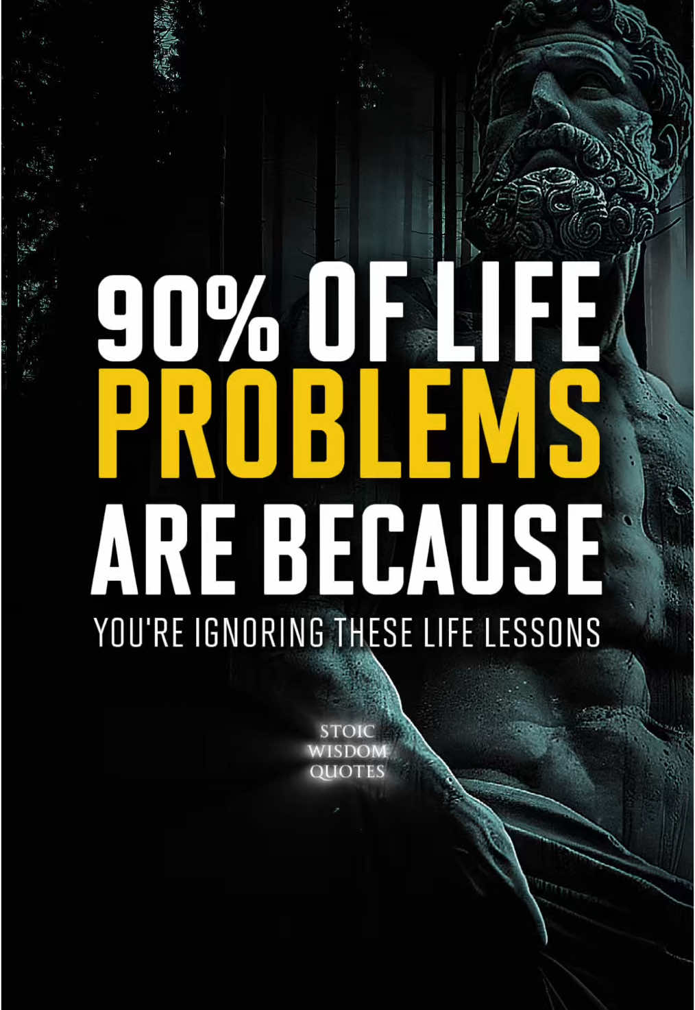 90% Of Life Problems Are Because You're Ignoring These Life Lessons 🏛️ STOICISM 🌿 #quotes #motivation #mindset #stoicism 