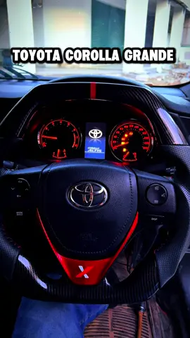 Toyota Corolla Grande CarbonFiber SteeringWheel Installed + SpeedoMeter Converted to Red❤️ ✅Call / WhatsApp: 03314441213📲 ✅Cash On Delivery All Over Pakistan🚚 📍Shop # 88, Block-A, Trust Plaza, Model Town, Gujranwala.  #toyotacorollaaltis #altisx #corollaaltis #corollagrande2015 #grandelovers #toyotacorolla #corollagli #corollaxli #corollaaltiscommunity #speedometerexperts #carbonfibersteeringwheel #corollainteriormods #foryou #corollagrande #modifiedcorolla 