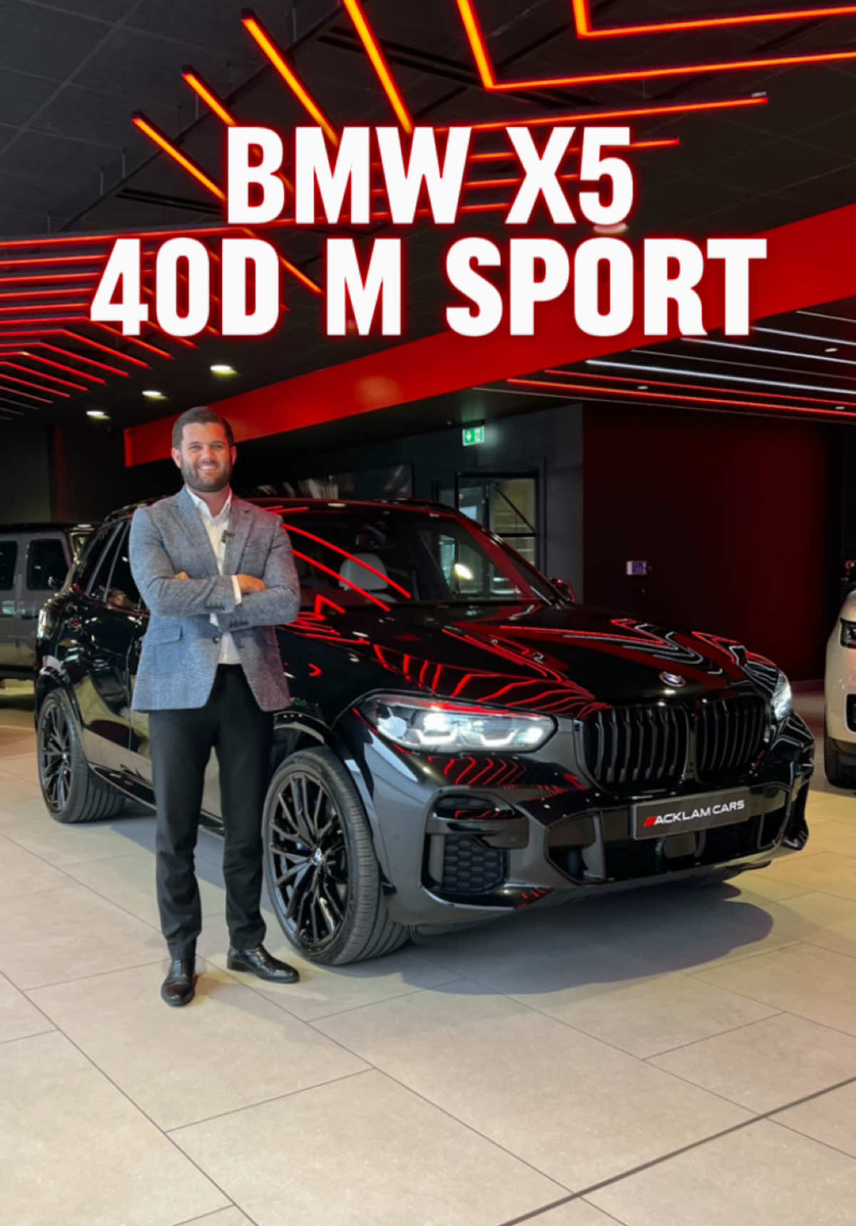 Check out the specification on this powerful 340bhp 40D 💨 2022 72 BMW X5 3.0 40D M Sport xDrive Live Priced at £51,990 - Buy & Reserve Online - Contact Paddy on 07827916137 or Business WhatsApp us on 07724101010 📲 Finished in stunning Black Sapphire Metallic paired with 22” M Light Alloys, M Sport Pro Package, Technology Package, Comfort Package & luxurious Ivory Vernasca Leather.  Only 28,496 Miles with Full BMW Service History #BMW #X5 #BMWX5 #MSport #XDrive #X5MSport #LuxurySUV #Luxury4x4 #AcklamCars