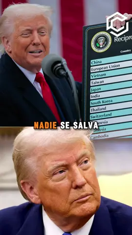 Nadie se salva: Trump acaba de aplicar aranceles sin piedad #arancelesdedonaldtrump #aranceles #donaldtrumparanceles #arancelescontratodoelmundo