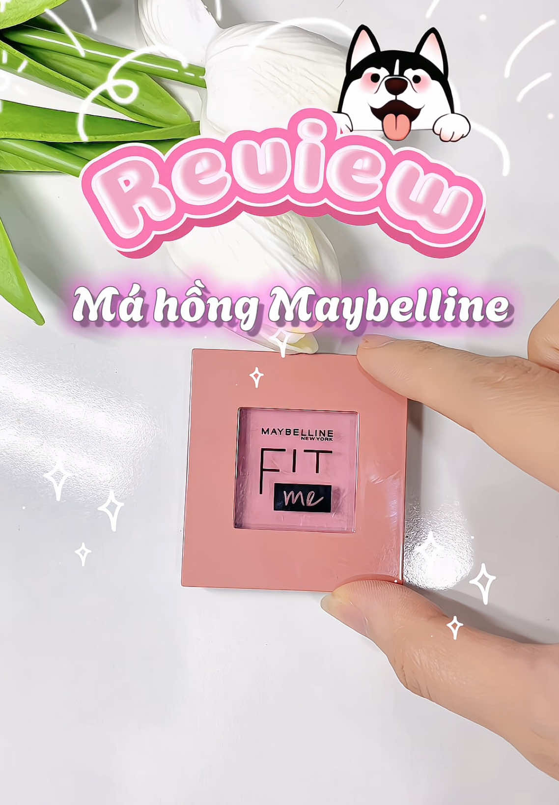 Má hồng nhà Maybe xinh xỉuu #review #unboxing #mahongmaybelline30 #maybelline #mayriviuu #xh #makeup 
