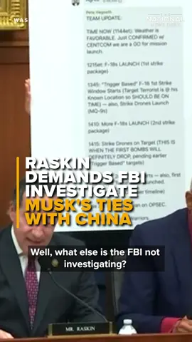 Rep. Jamie #Raskin sent an eight page letter to #FBI Director Kash #Patel, asking Patel to provide 