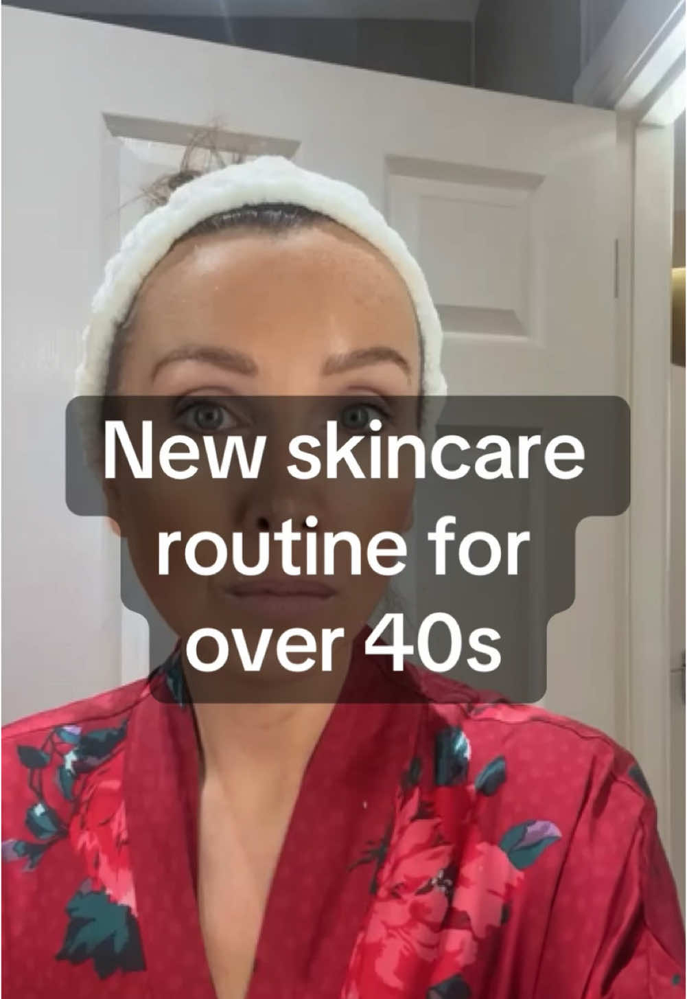 New morning skincare routine for me now I’m in my 40s #obagi #obagiskincare #over40 #over40club #skincaretips #aging 