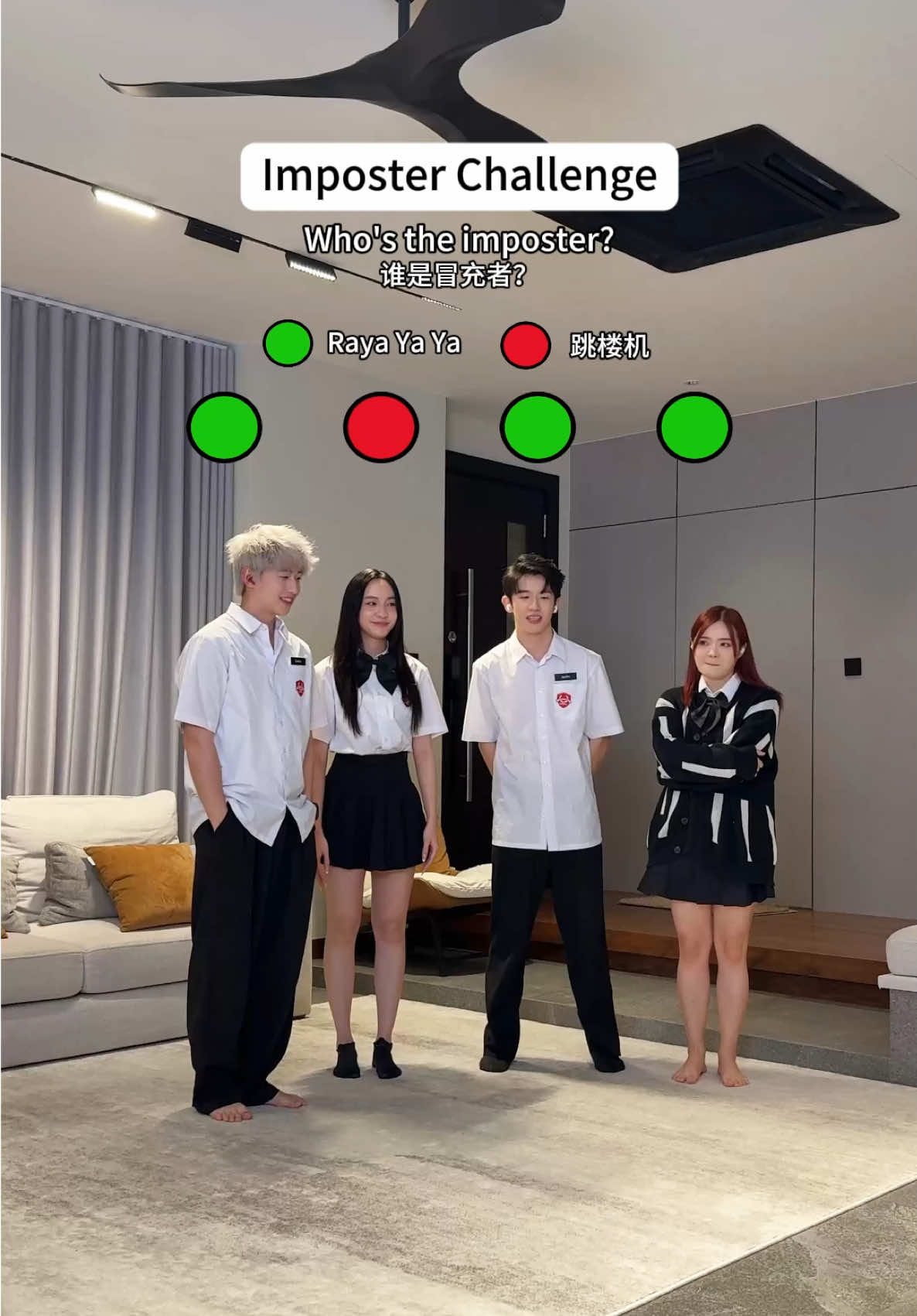 Imposter Challenge EP4: Everyone’s in the Raya mood... except the Imposter 🌙🤣 #Goyoung #fyp #Imposterchallenge #Imposter #Game  @Mango🐻 @jayden @JEii Pong @Caedon Yeong 