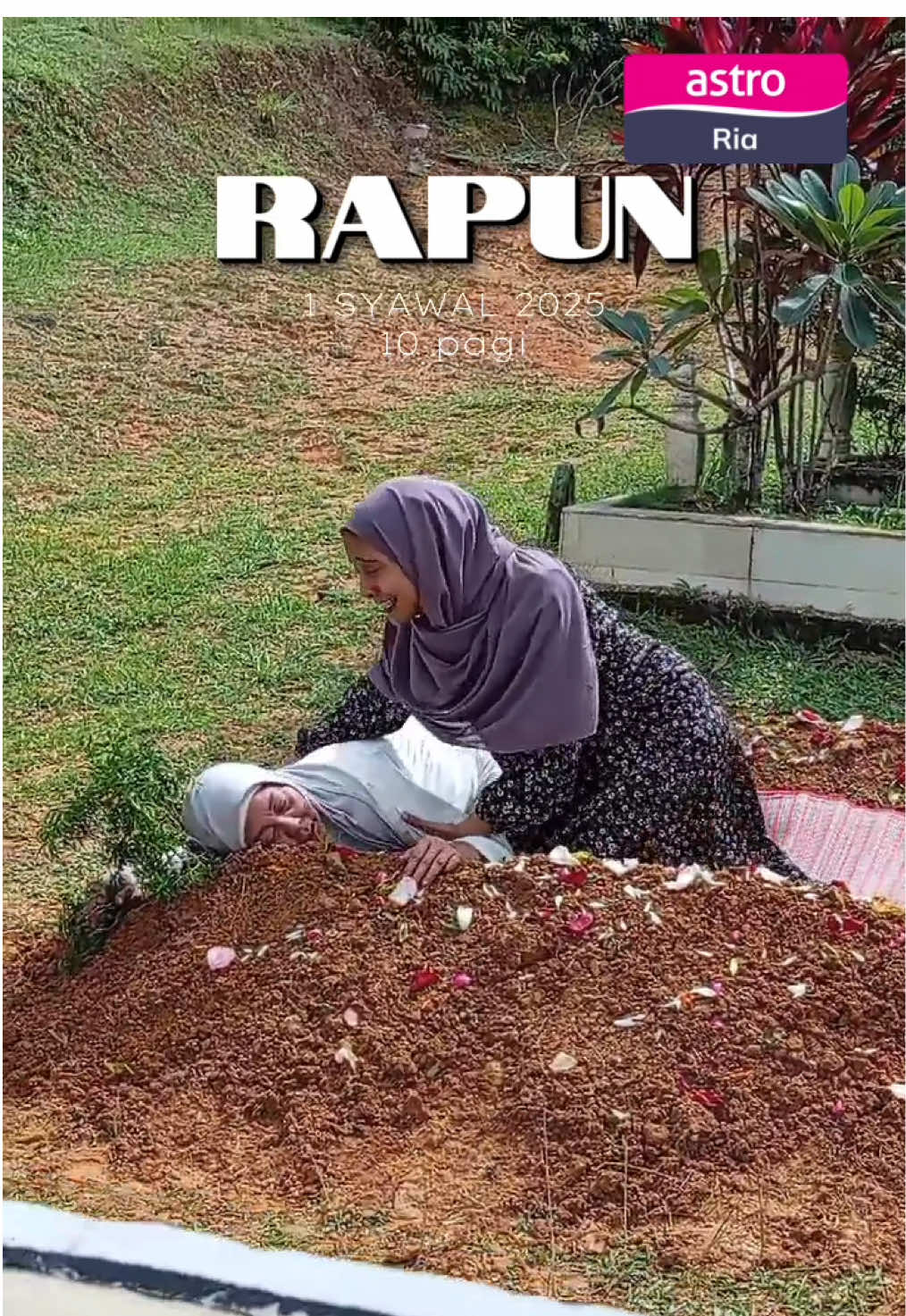 Ingat kan sekadar lakonan.. ia menjadi kenyataan buat ku. Hilang orang yang kita sayang pada syawal 💔  #rapun 