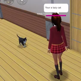why my cat trying to clock me 😭|| #sakuraschoolsimulator #dancebattle #cat #funny #fyp #fypシ #viral I READ ALL COMMENTS 