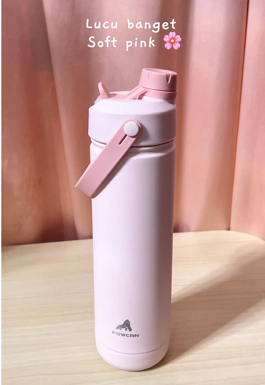 Yaampun ini bagus bgt😭🌸🩷 #tumbler #tumblerpink #tumbleraesthetic #tumblerstainless 