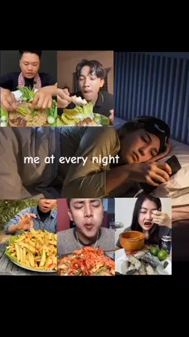 យប់ហើយមិនគិតដេកអីទេ🤣ហើយតាំងមកឃ្លាន🌚😋#meme #ចំណីភ្នែក #content #tiktok #mukbang #eating 