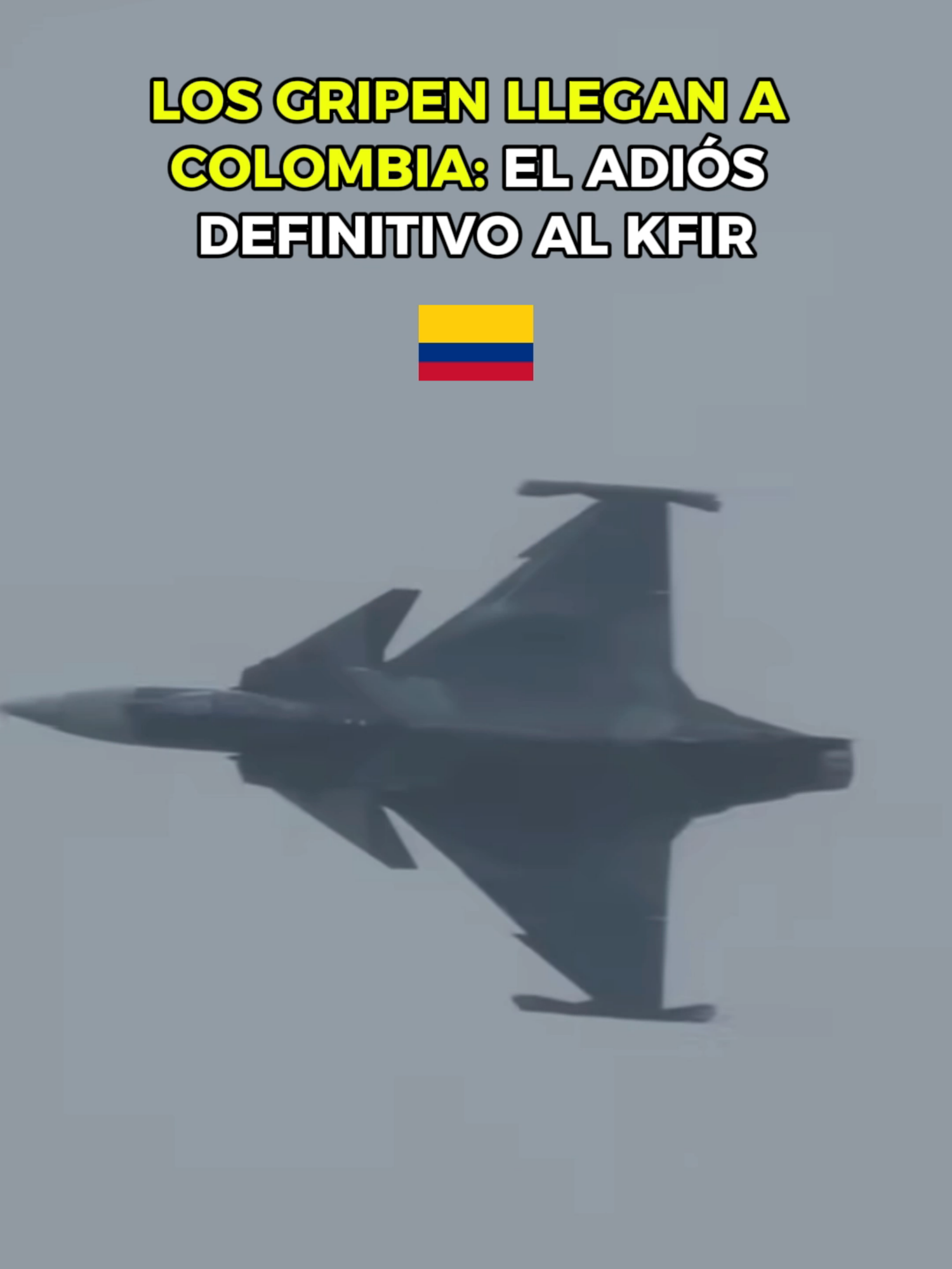 ¡Adiós Kfir! Colombia renueva su Fuerza Aérea con cazas Gripen #noticias #noticiastiktok #fuerzasarmadas #colombia #fac #fuerzaaereacolombiana